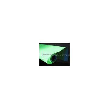 photoluminescent vinyl film/ glow vinyl PVC/ luminescent coating/ photoluminescent safety sign