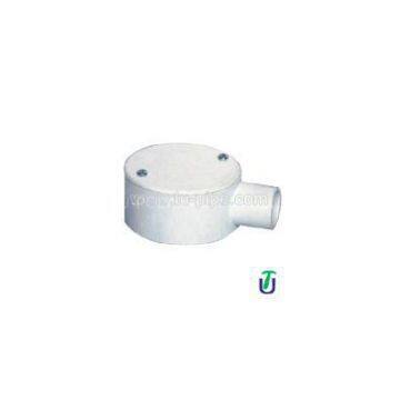 Electrical UPVC One Way Circular Box DIN