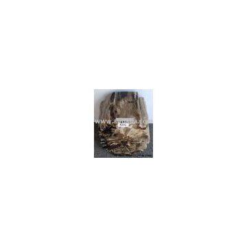 Petrified wood tables