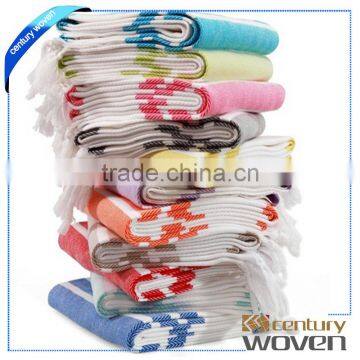 Hotel selling Pestemal turkish cotton bath beach towel