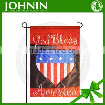 Top Sellers 210D Polyester America Garden Flag