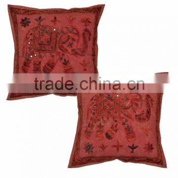 Indian Hand Embroidered Cushion Covers