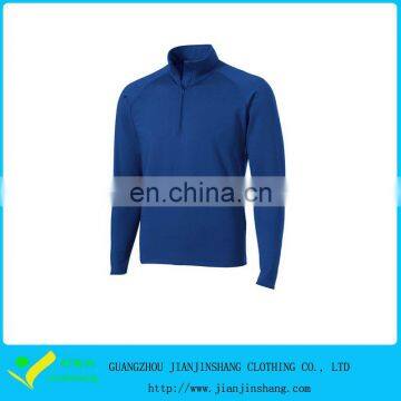 Hot Selling Mans Blank Blue Copression Mans Running Sport Hoodies