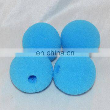 HH-0589 Party light Blue Sponge Foam Clown Nose