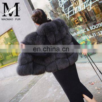 Factory Wholesale New Fashion Sleeveless Lady Winter Fur Vest Real Fox photo-5