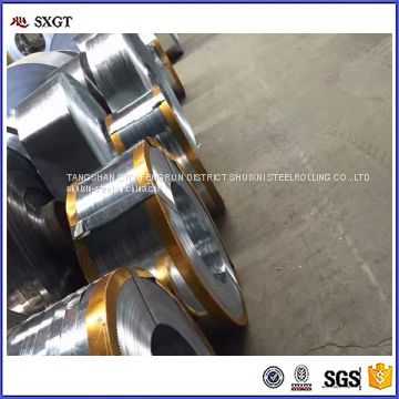 0.35mm thickness Q195 galvanized steel strip with good quality