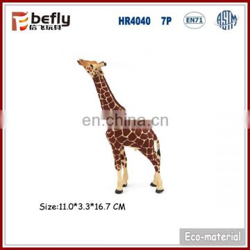 Vivid plastic giraffe model new toys for kid 2017