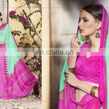 Indian Designer Kanjivaram Silk Saree | Shari | Sari for Party Wear