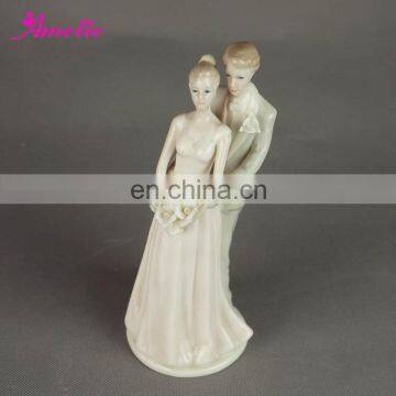 A07378 Bride Groom Ceramic Wedding Cake Decoration