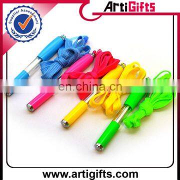 Cheap customized design pen holder neck lanyard