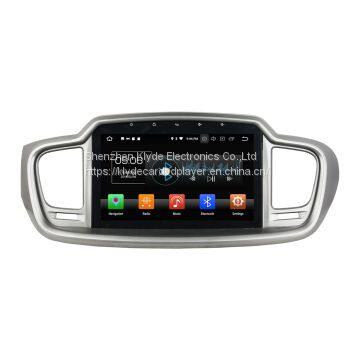 KD-1074 Klyde 10.1 inch android 8.0 hd auto radio gprs navigation car multimedia dvd player for SORENTO 2015-2016