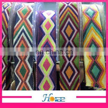 wholesale fashion jacquard ribbon embroidery ribbon ethnic ribbon