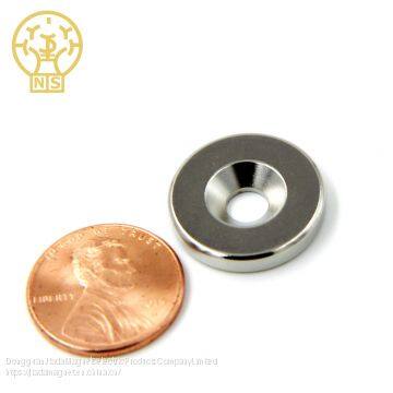 China Factory neodymium magnet countersunk