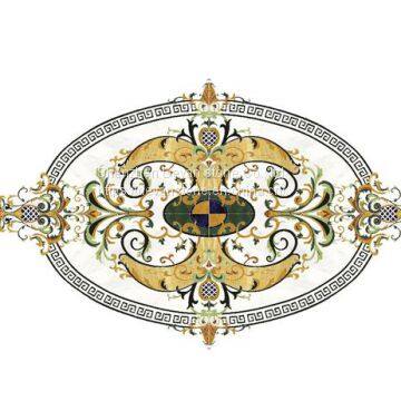 Waterjet Marble Mosaic Floor Waterjet Medallion photo-3