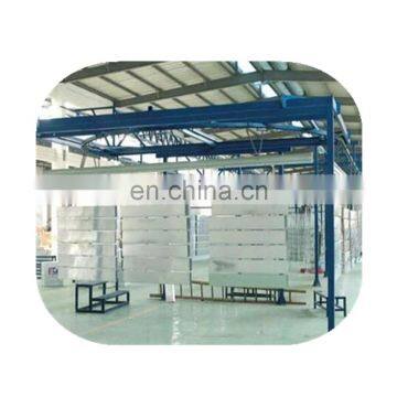 Excellent color powder coating line for aluminum windows and doors