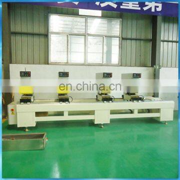 Four head welding machine for pvc window frame used