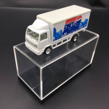 Customize Clear Acrylic Display Box Plexi Storage Case With Base photo-3