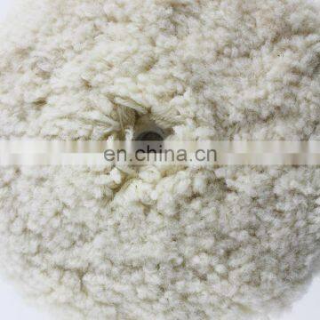 Wool Buffing Pad With Thread 5 Eighth Ordinary Double Side photo-5