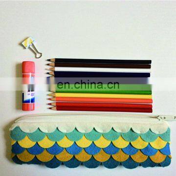 Cheap Creative Simple Pure Color Felt Pen Bag photo-3