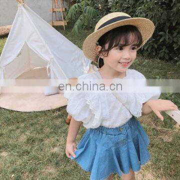 2020 New Style Girls Denim Skirt Summer Fashion Girls Skirts Children's Clothing Wholesale