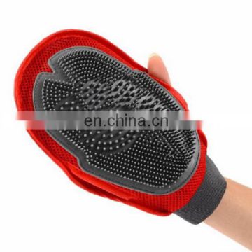 Hot Selling Pet Cleaning Tools Grooming Brush Bathing Gloves Brush Dog Massage Brush Gloves