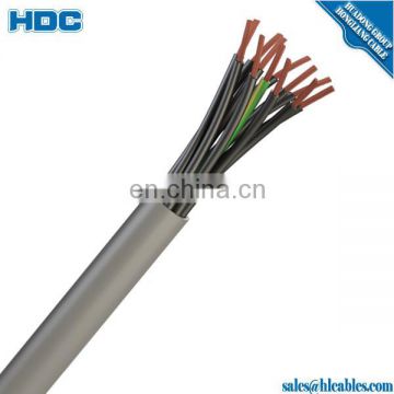 flexible copper wire PVC insulated PVC sheathed 12 core 1.5mm2 cable