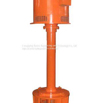 Mini Small Low Water Head Vertical Pressure Volute Axial Coaxial Flow Micro Hydro Water Power Permanent Magnet Kaplan Turbine Generator Alternator Set System With Belt Drive Hydroelectric Generator Running on Water Power Station photo-2