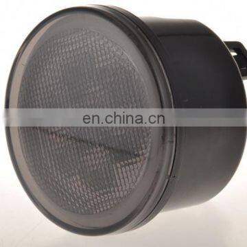 12v Turn Signal Smoke and Clear Lens 2000k LED Turning Light With Angel Eyes for Jeep Wrangler