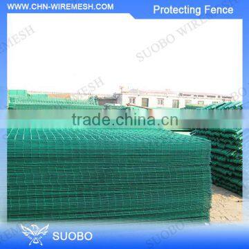 Alibaba China Supplies Plastic Coated Wire Fence Protect Retaining Wall Railway Protective Fencing