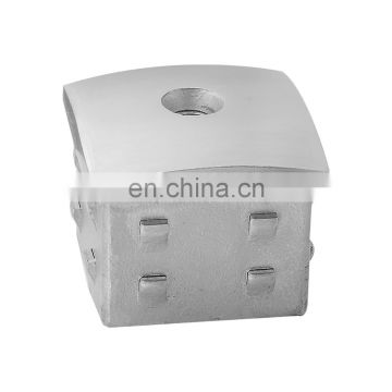 Stainless Steel Handrail End Cap for Square Pipe