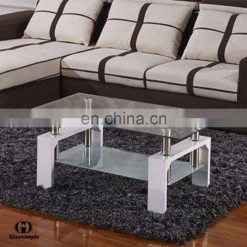 Rectangular 6mm 8mm 10mm Tempered Glass Table Top for Factory Price