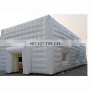 China Airtight Winter Led House Marquee Sport Event Light Construction Big Inflatable Camping Cube Party Cabin Tent