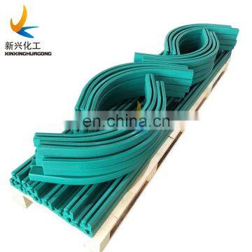 UHMWPE Conveyor Industry UHMWPE Idler UHMWPE Guide Rail Wear Strip With High Wear Resistant and Anti Impact Strength photo-4