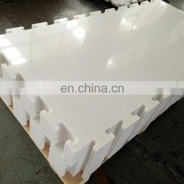 PE Material 1200*1000mm Hockey synthetic ice rinks uhmwpe synthetic ice board