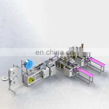 Brand New Face Dusk Full Automatic 3 Ply Fcae Mask Manufacturing Machine For Wholesales