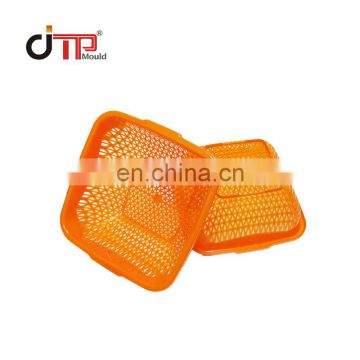 factory customized strict quality fine price plastic small basket injection mould