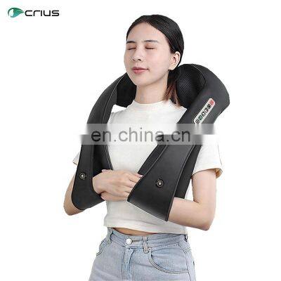 Ningde Crius C-NSM2 2021 Dropshipping Best Shiatsu Heating 4D Electric Intelligent Shoulder and Back Kneading Neck Massager