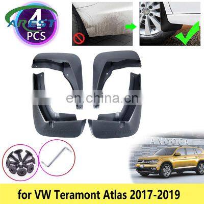 Mudguards Mudflap Fender Mud Flaps Guards Muddy Baffle Splash Car Accessories for VW Volkswagen Teramont Atlas 2017 2018 2019