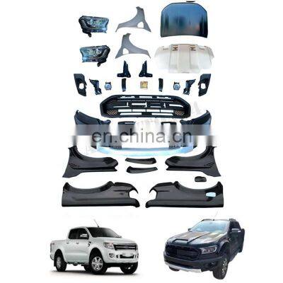 4x4 Tuning Parts T6  Body kit For Ranger 2012 Upgrade to Raptor Model Wide Fender