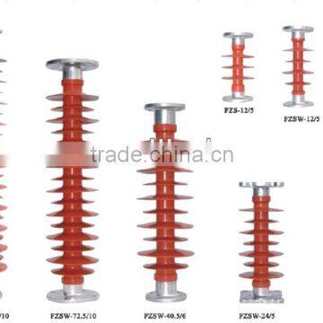 Composite rod post insulators