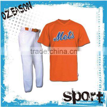 custom blank dye sublimation baseball jersey