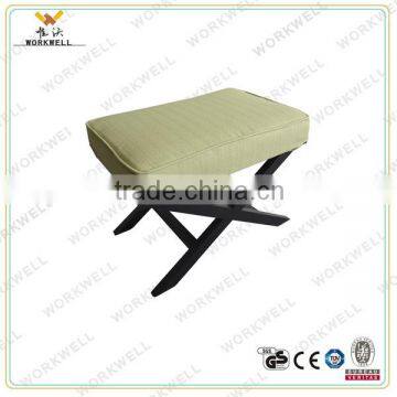WorkWell Good Fabric or pu Dining Room Stool With X-LEG Kw-D4173 photo-6