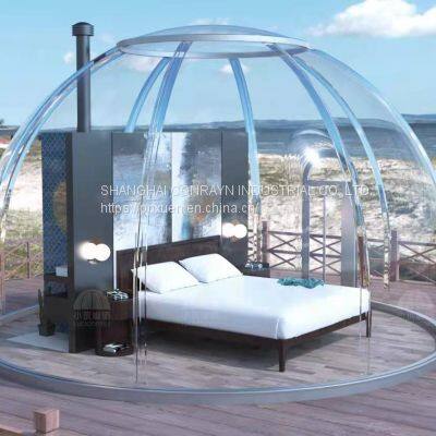 Movable Perfab Bubble House Different Size Option Dome Pod photo-4