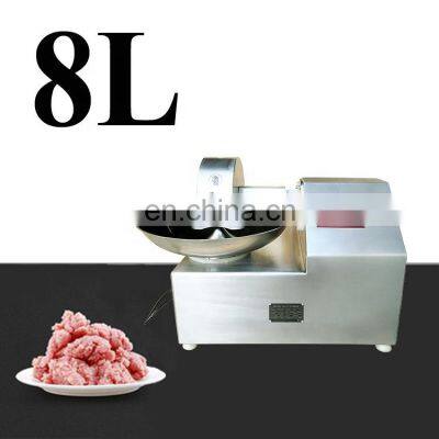 8L Small Meat Bowl Cutter /Cutting Machine for Various Vegetables and Meat With Good Chopping Effect photo-2
