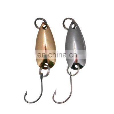 Spoon 1g-1.5g Fishing Lure Hard Baits For Trout jig lure fishing tackle