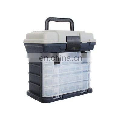 27*17*26cm Waterproof ABS Fishing Tackle Seat Fishing Accessories Swivels Hook Lure Bait Storage Fishing Tackle Box photo-2