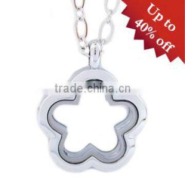 up to 40% off Wholesale Stainless Steel Floating Lockets Pendants photo-1
