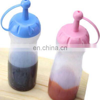 Food Grade Plastic Salad Dressing Sauce Bottle photo-3