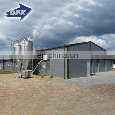 Chicken Farm Building Poultry Breeding Equipment For Layer Chicken