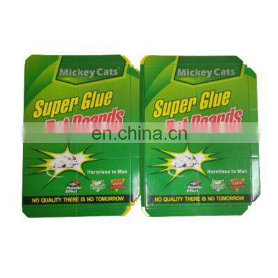 Cheap Factory Price Mouse Rat Glue Trap Mouse Repeller Sticky Mouse Sticker for Animal Control Use for 100% Safety Glue+paper